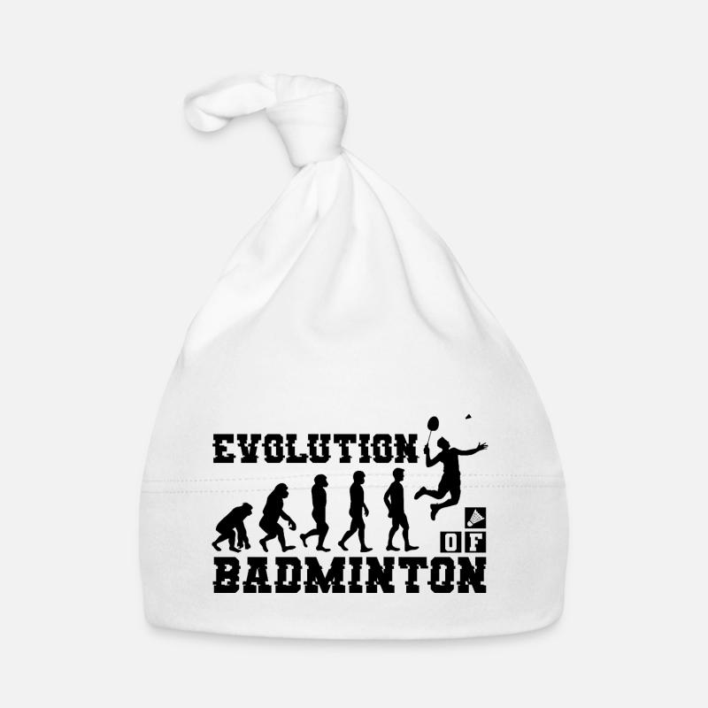 Badminton Evolution Silhouette Baby Bio-Mütze