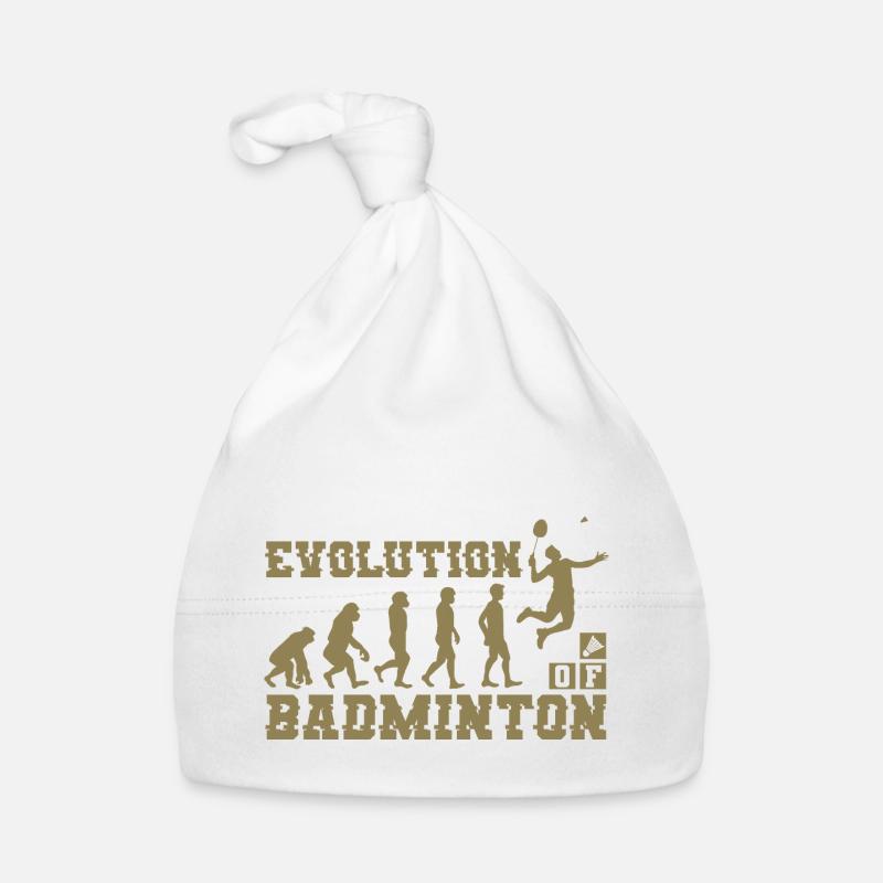 Badminton Evolution Silhouette Baby Bio-Mütze