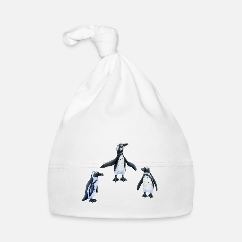 Pinguine Baby Bio-Mütze