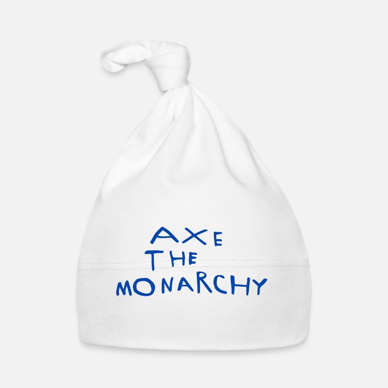 Axe the monarchy Organic Baby Cap