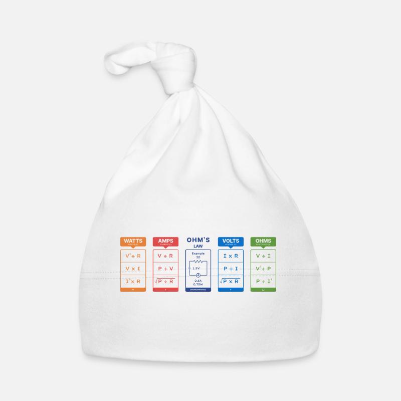 Electrical Formulas Organic Baby Cap
