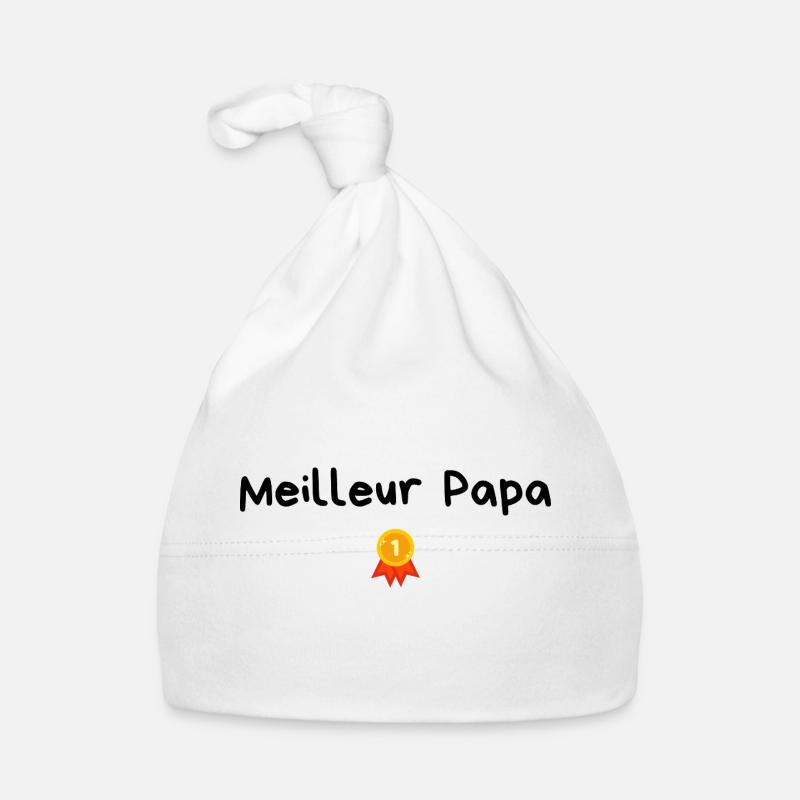 Best Papa - Papa Geschenkidee Baby Bio-Mütze
