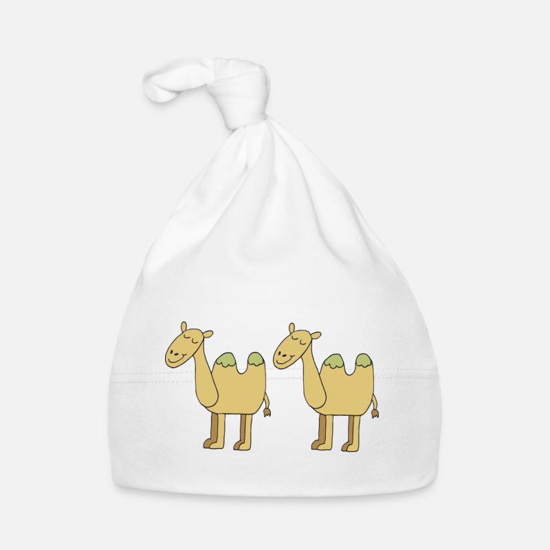 kamel zu zweit Baby Bio-Mütze