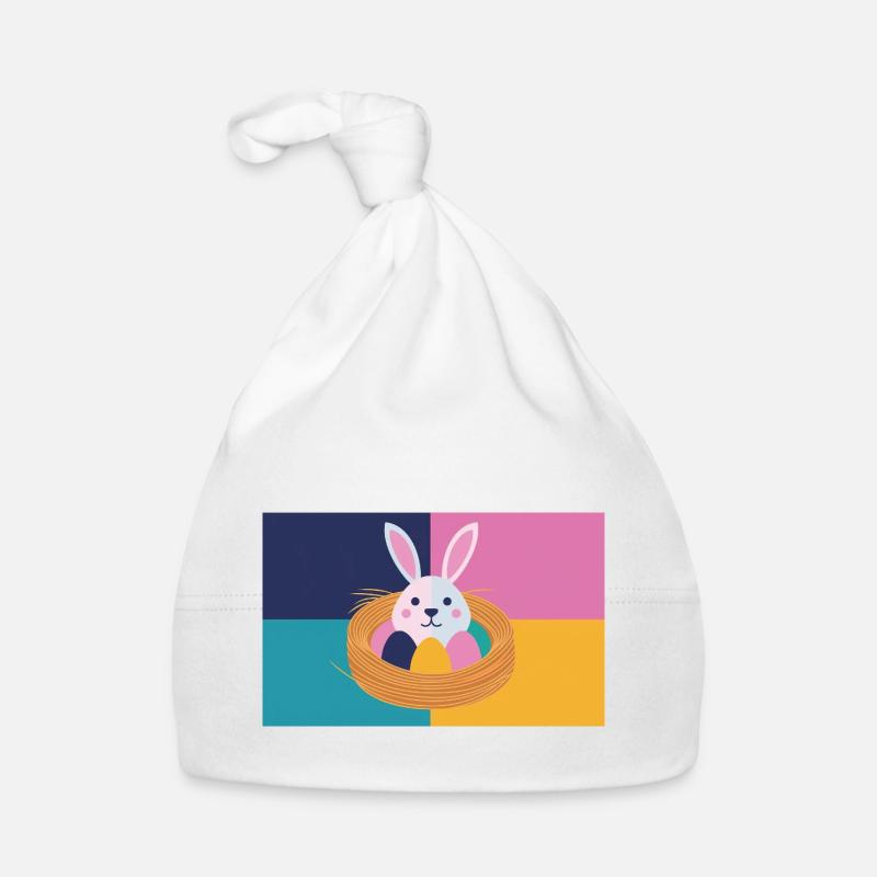 Easter Bunny No.05 Organic Baby Cap