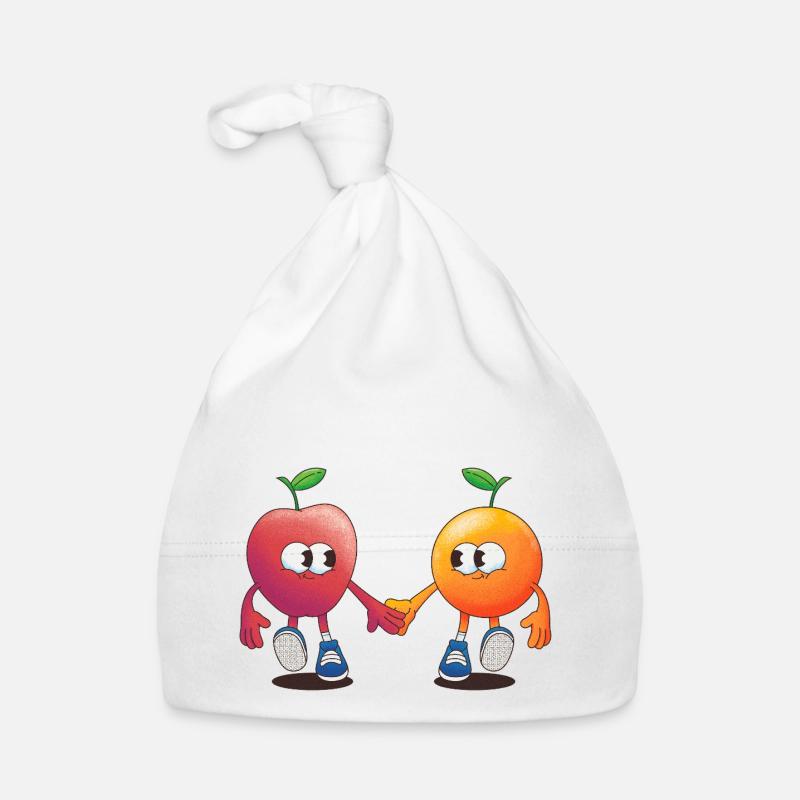 L'amitié fruitée Bonnet bio Bébé