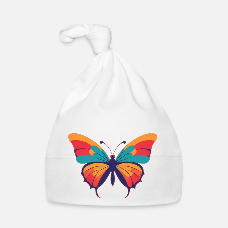 Butterfly Organic Baby Cap