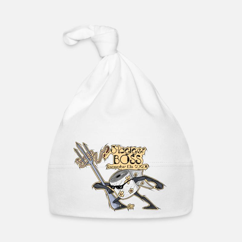3 plis - Bonnet bio Bébé - blanc