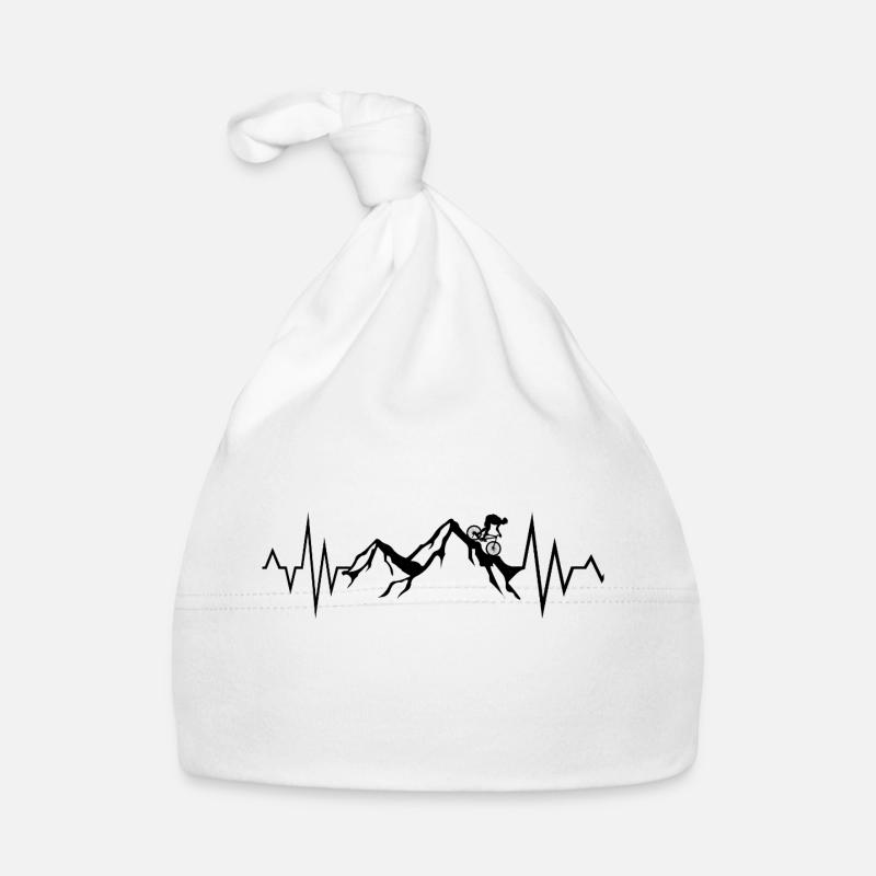Mountain bikers Organic Baby Cap