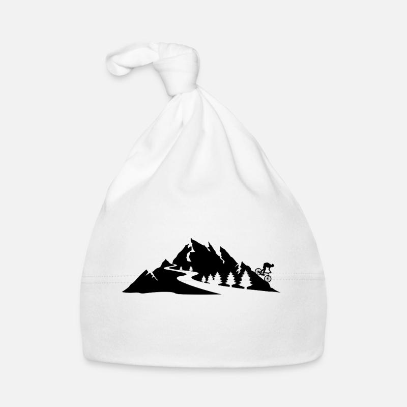 Downhill biker Organic Baby Cap