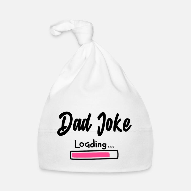 Dad Joke Loading Lustiger Vater Spruch Geschenk Baby Bio-Mütze