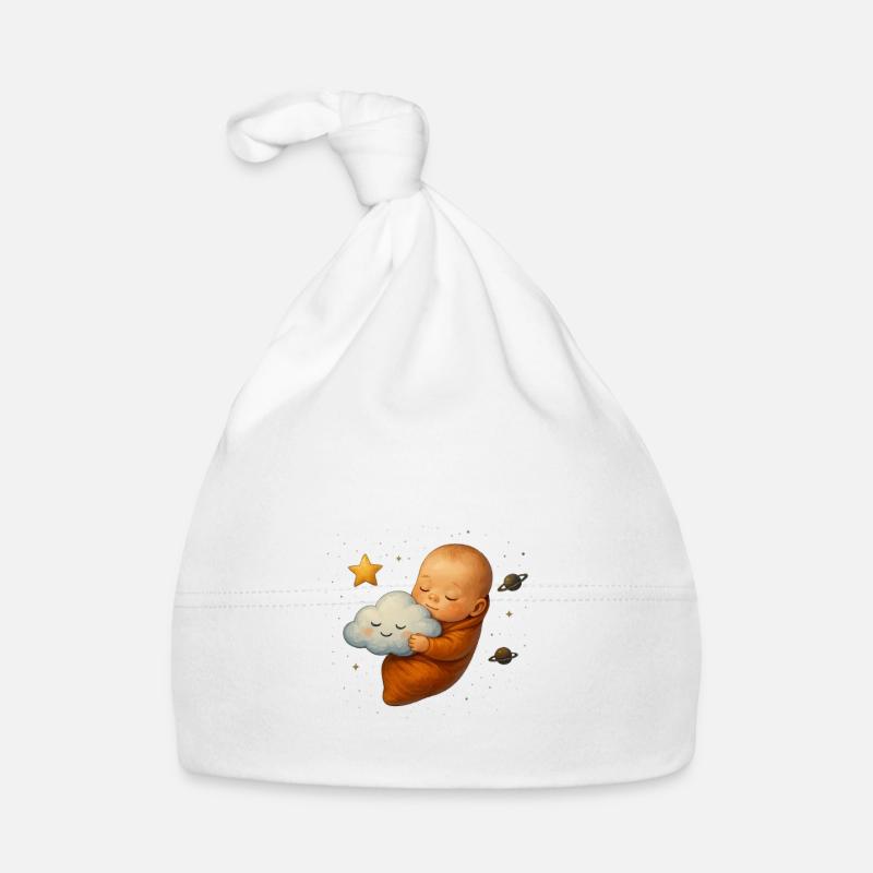 Newborn cuddles cloud Organic Baby Cap