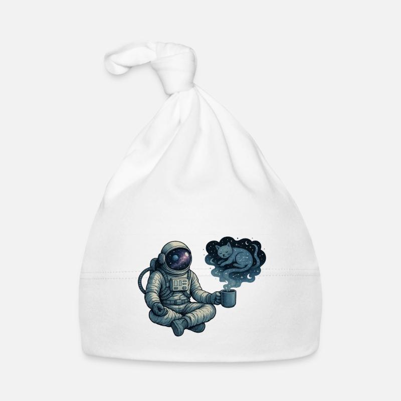 Kosmische Kaffeepause Baby Bio-Mütze