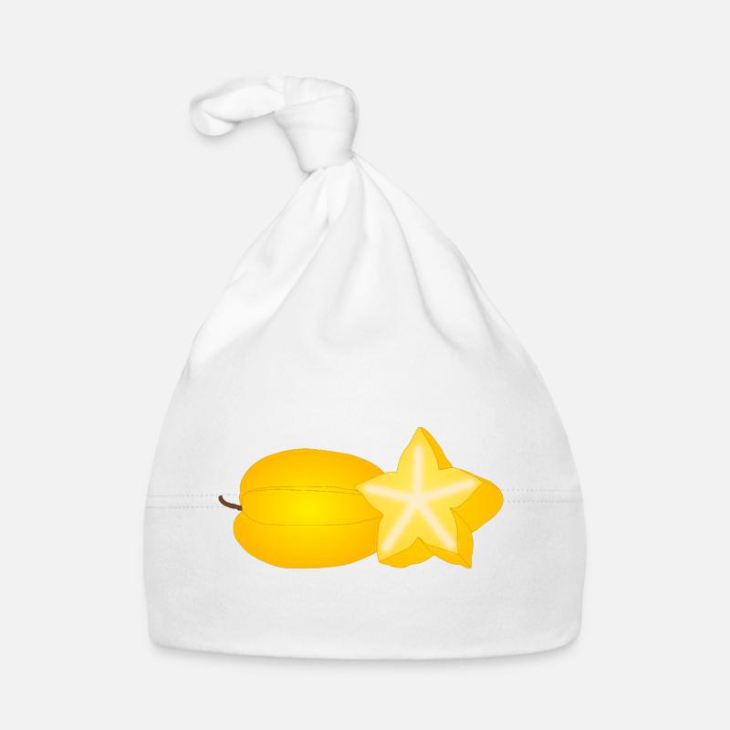 Sternfrucht Baby Bio-Mütze