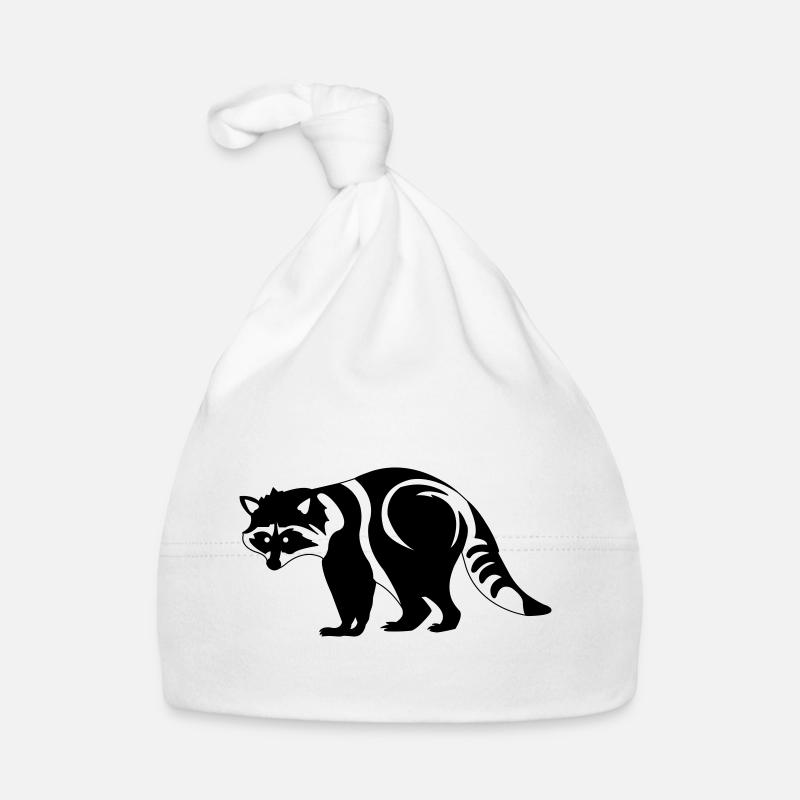 Raton laveur Bonnet bio Bébé