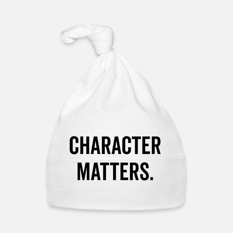 Character Matters Organic Baby Cap