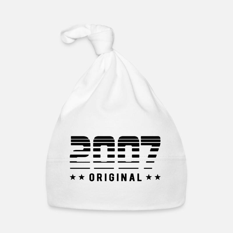 Édition limitée originale 2007 - Anniversaire Bonnet bio Bébé