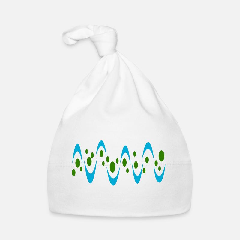 Wellendesign von Cean Baby Bio-Mütze