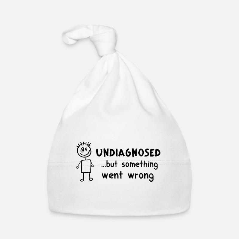 Undiagnosed ... But Something Went Wrong – crazy Baby Bio-Mütze