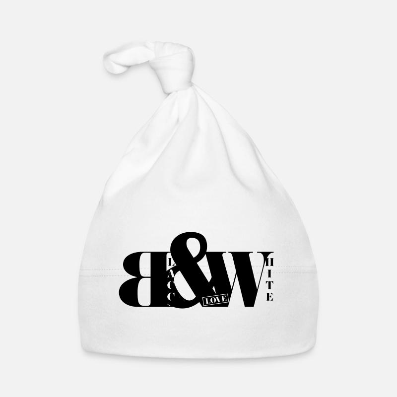 Blacc&White Love Organic Baby Cap