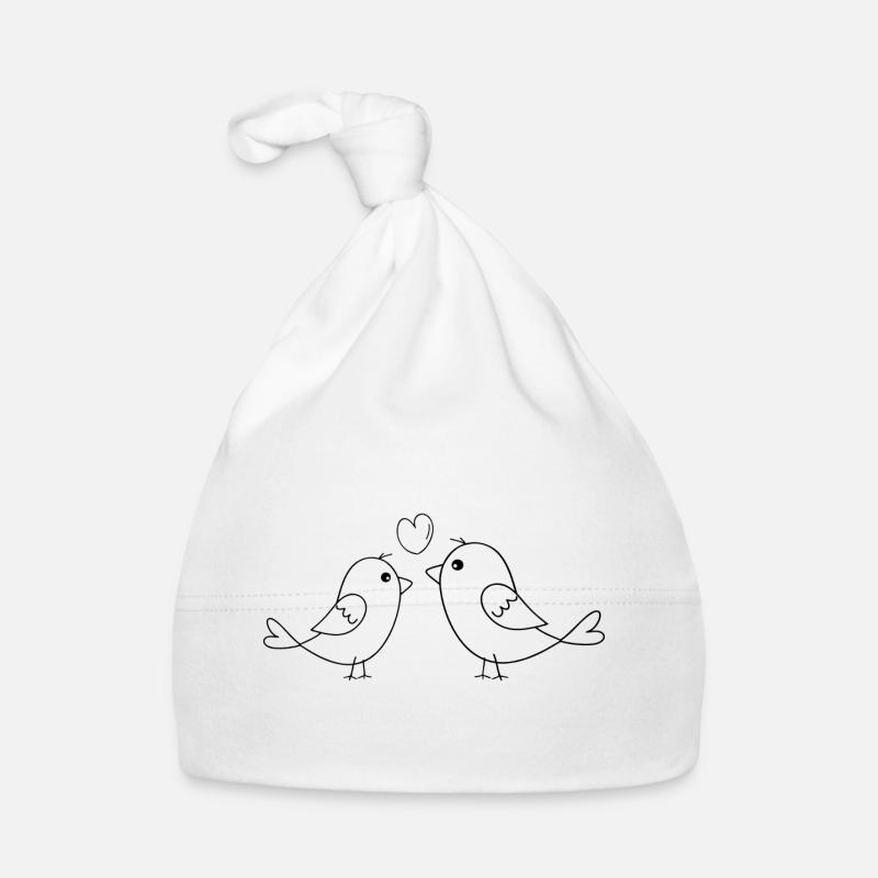 love birds Organic Baby Cap