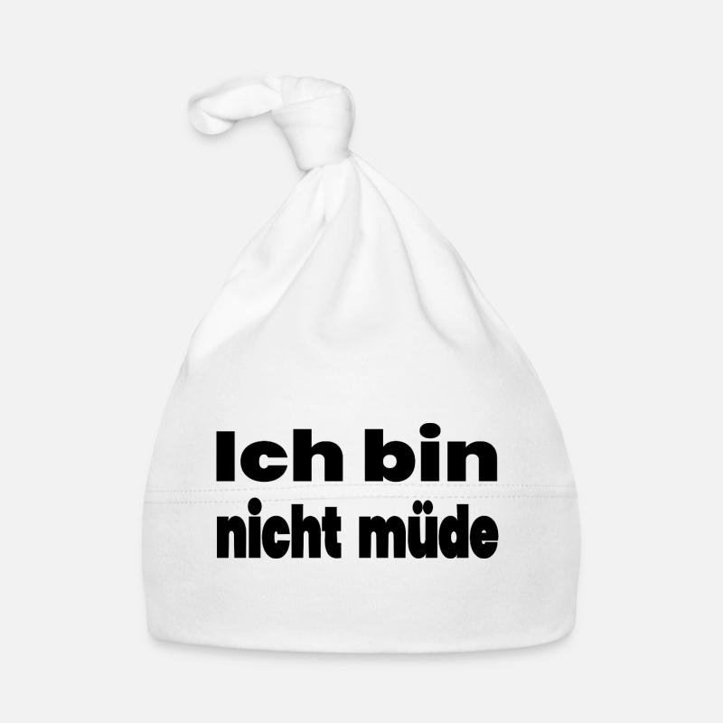 Müde Baby Bio-Mütze