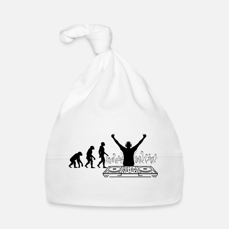 Evolution zum DJ Humor Fun  Baby Bio-Mütze