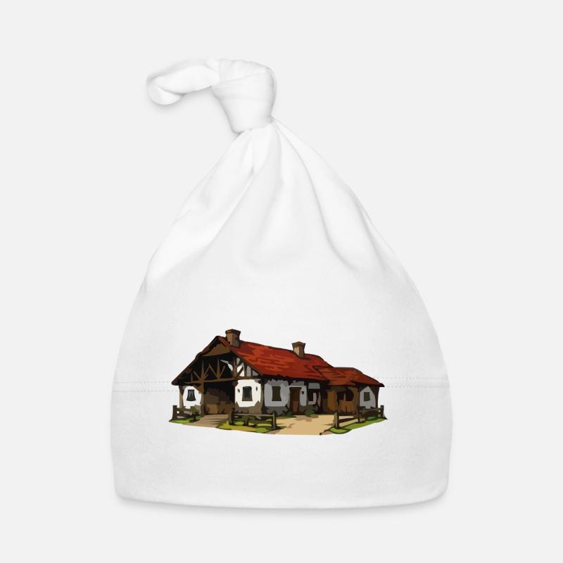 Rustikaler Bauernhof Baby Bio-Mütze