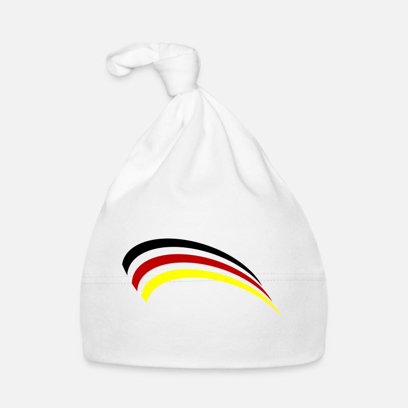 Conception du drapeau allemand Bonnet bio Bébé