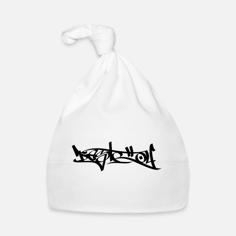 Destroy - Baby Bio-Mütze - Weiß