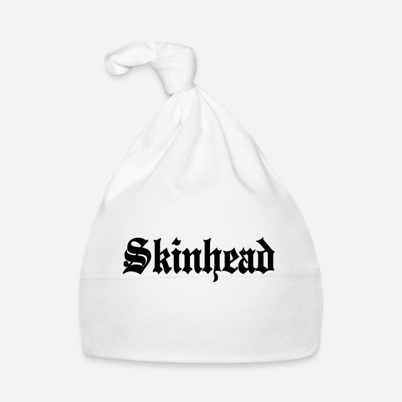 Working Class Skinhead Oi! Antiracist Bootboys My Organic Baby Cap