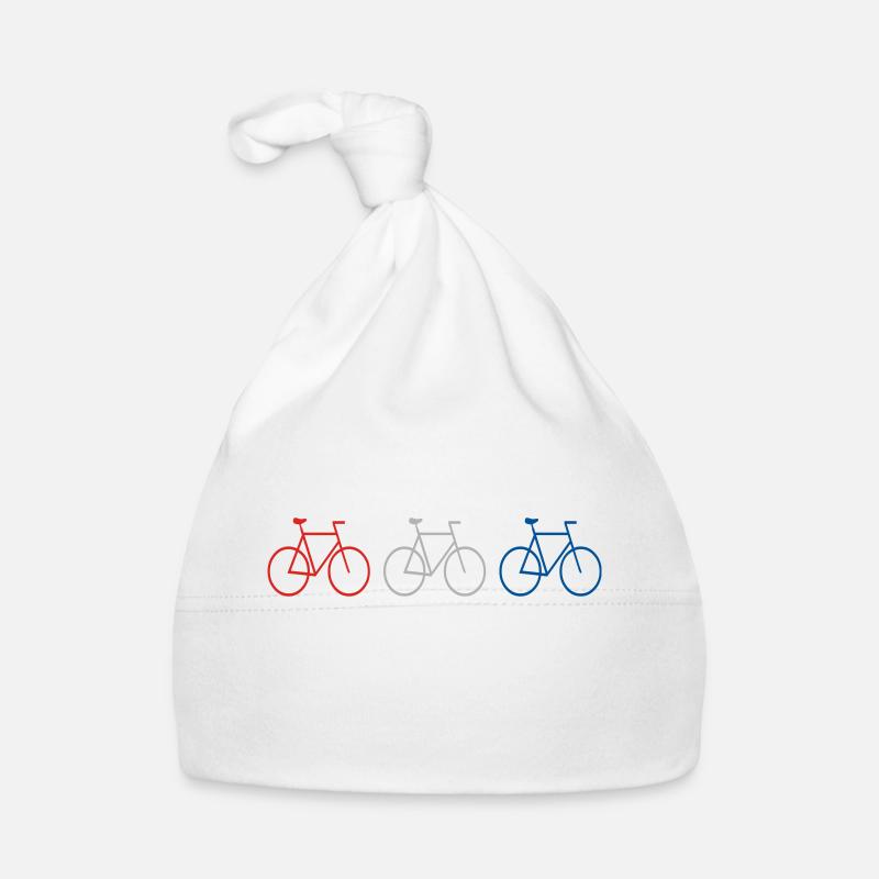 3 Fahrräder Baby Bio-Mütze