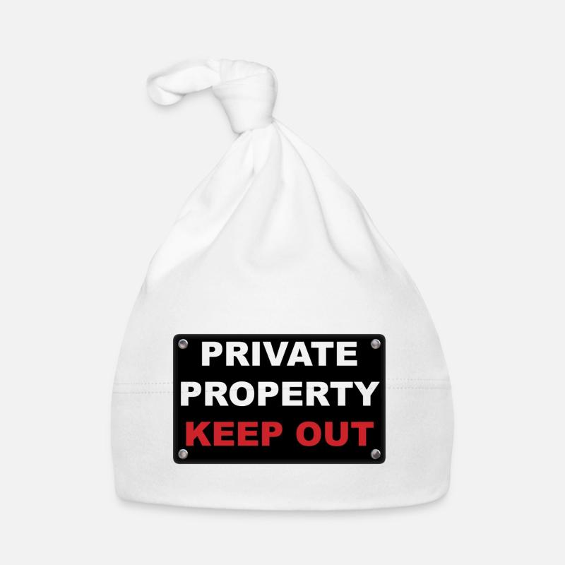 private property Baby Bio-Mütze
