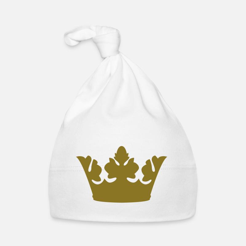 Crown - Bonnet bio Bébé - blanc