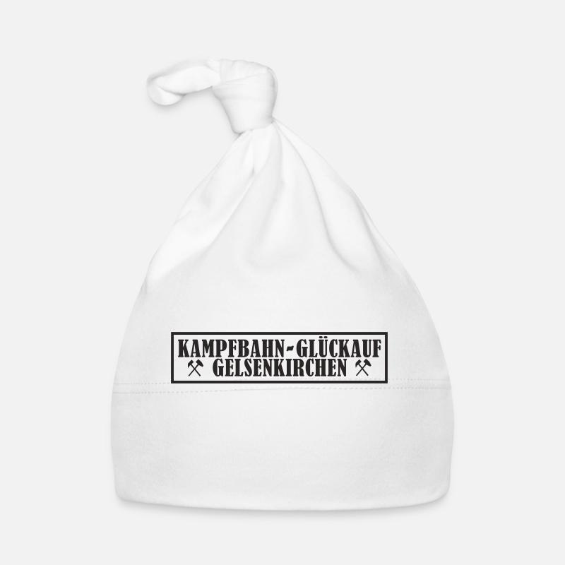 Glückauf Kampfbahn Baby Bio-Mütze