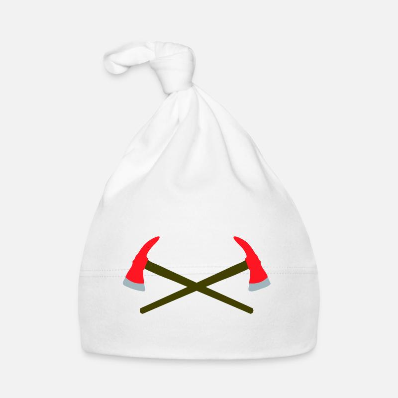Hache de pompier croisée Bonnet bio Bébé