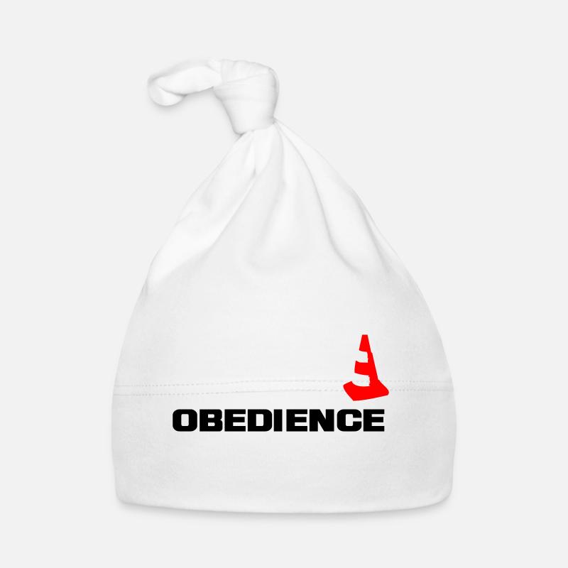 Obedience mit Pylone Baby Bio-Mütze
