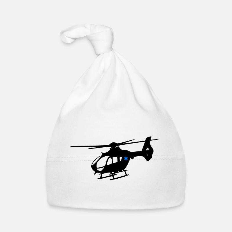 Notarzthubschrauber Baby Bio-Mütze