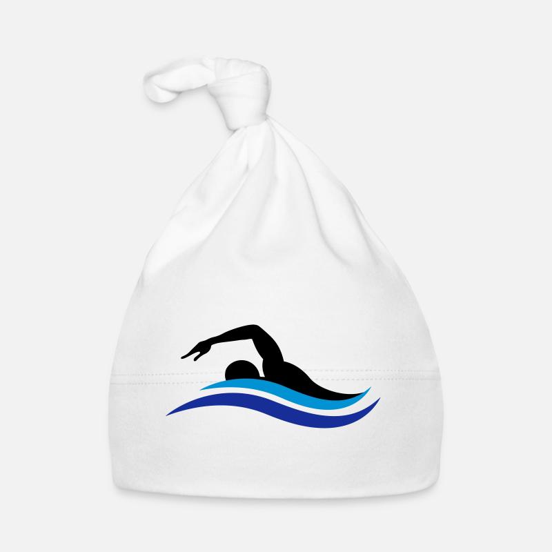 swimmer Organic Baby Cap