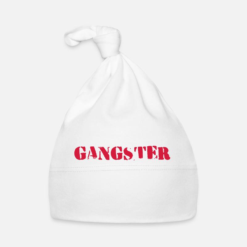 gangsters Organic Baby Cap