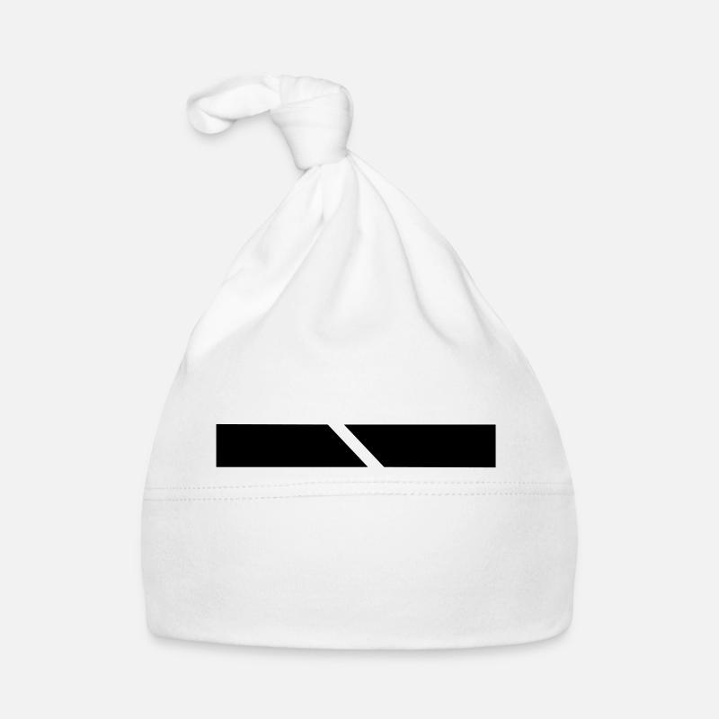 barre brisée / Stripe Bonnet bio Bébé