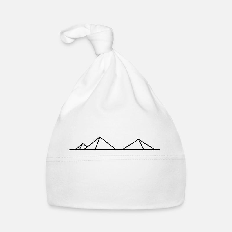 Pyramids Organic Baby Cap