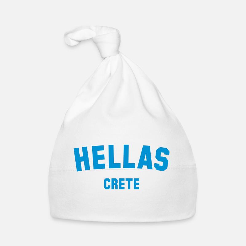 CRETE Greece Greece Organic Baby Cap
