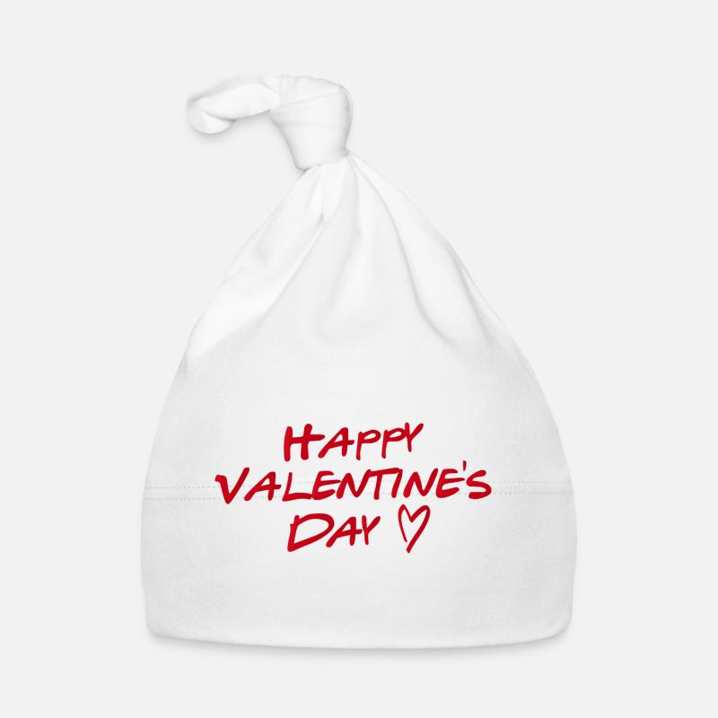 Valentines Day Bonnet bio Bébé
