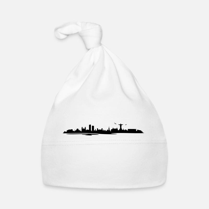 Skyline - Rio de Janeiro Baby Bio-Mütze