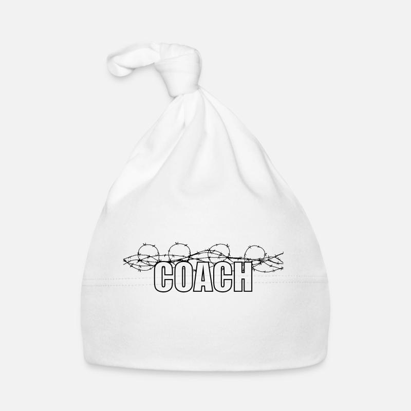 Coach - Bonnet bio Bébé - blanc