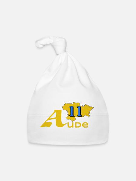 Aude - Baby Bio-Mütze - Weiß - Vorne