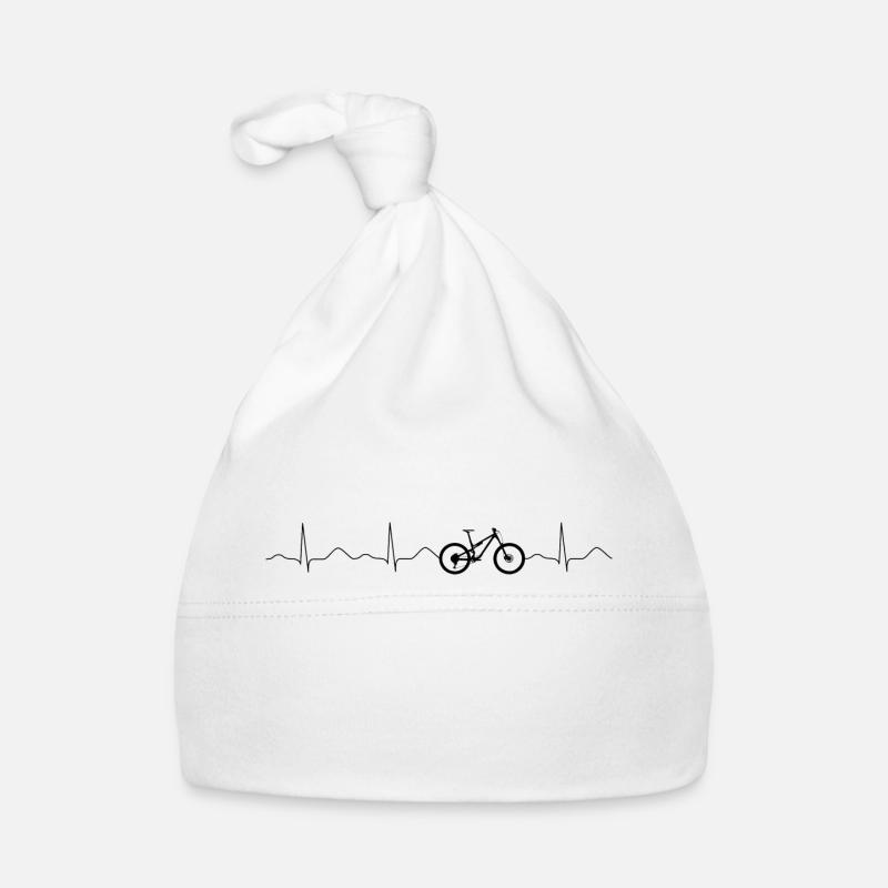 MTB Herzschlag Baby Bio-Mütze