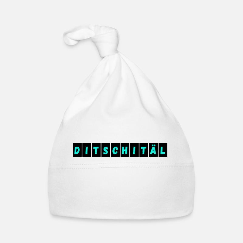 Digital | Ditschitäl | Digitaler Wandel Baby Bio-Mütze