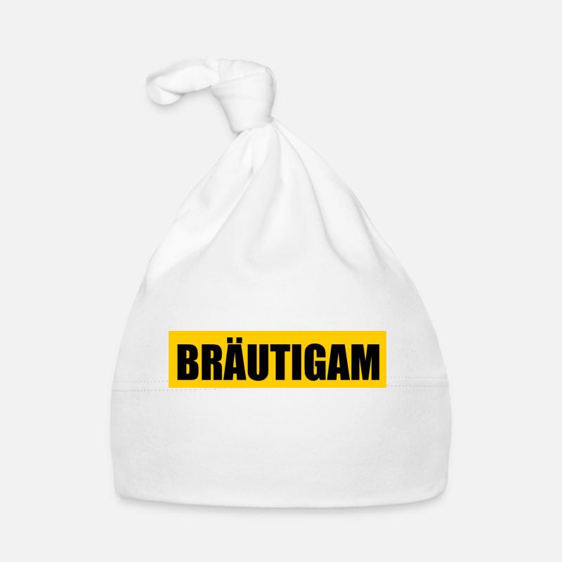 bräutigam Baby Bio-Mütze