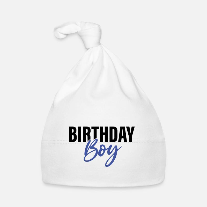 Birthday Boy Organic Baby Cap